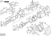 Bosch 3 601 F4C 041 GSA 900 E Reciprocating saw 110 V / GB Spare Parts GSA900E
